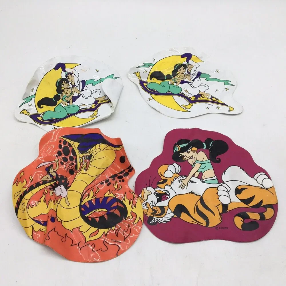 Aladdin Blow Ups Burger King 1994 Toys Blow Up Floats 2 Boxes READ Description